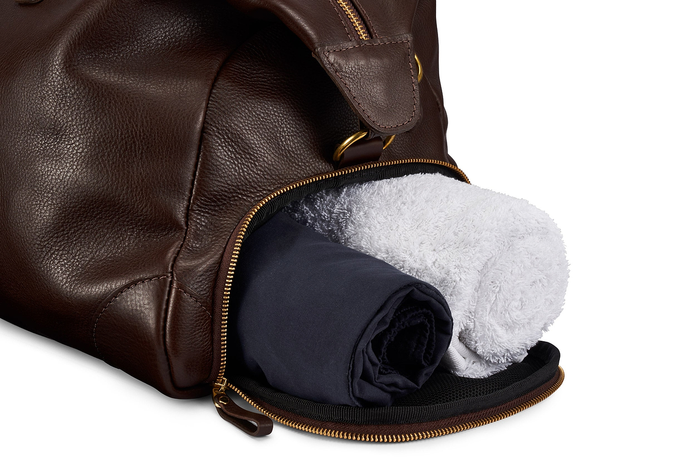 Leather Weekender - Brown