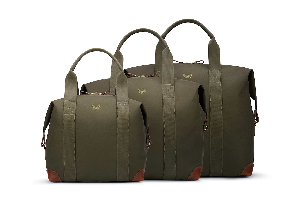 The Cargo Set | Olive Green Nylon Duffel Bags | Bennett Winch