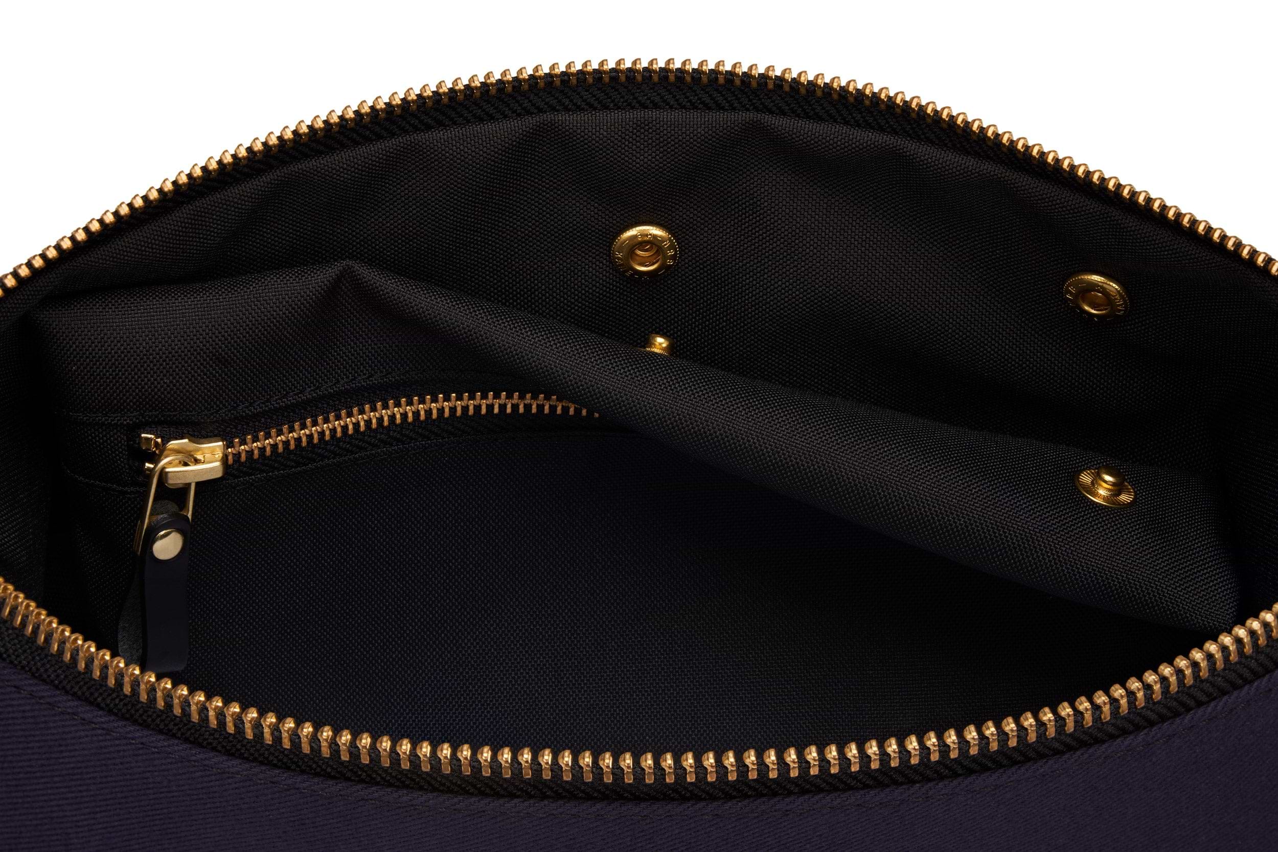 Canvas Wash Bag / Dopp Kit - Navy