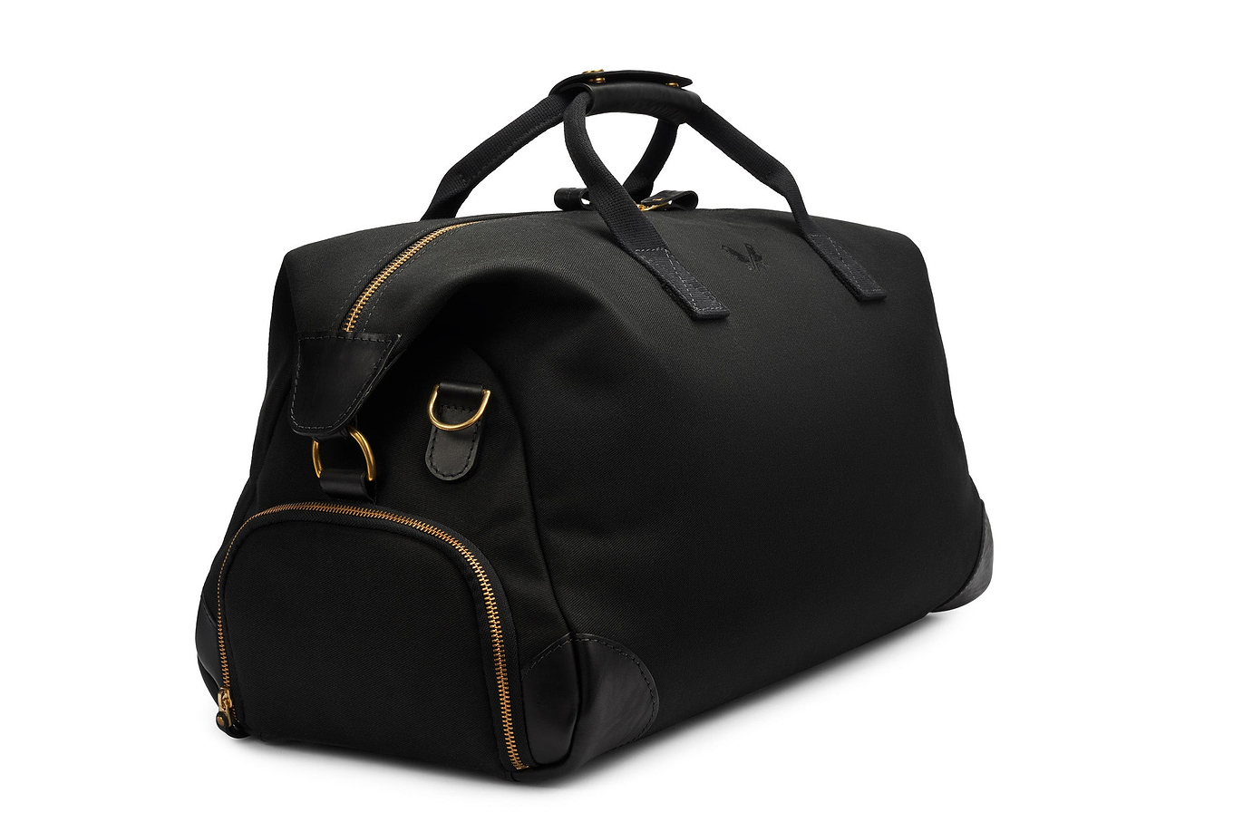 side view of the men's weekender bag