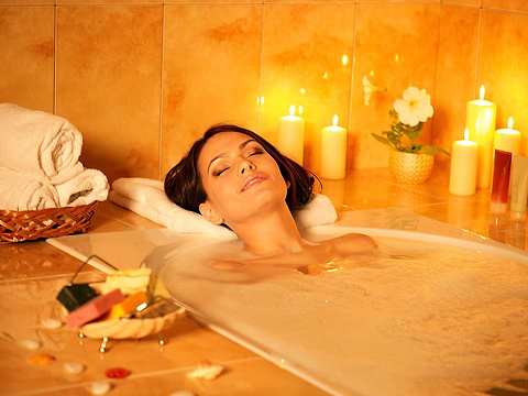 take an epsom salts bath