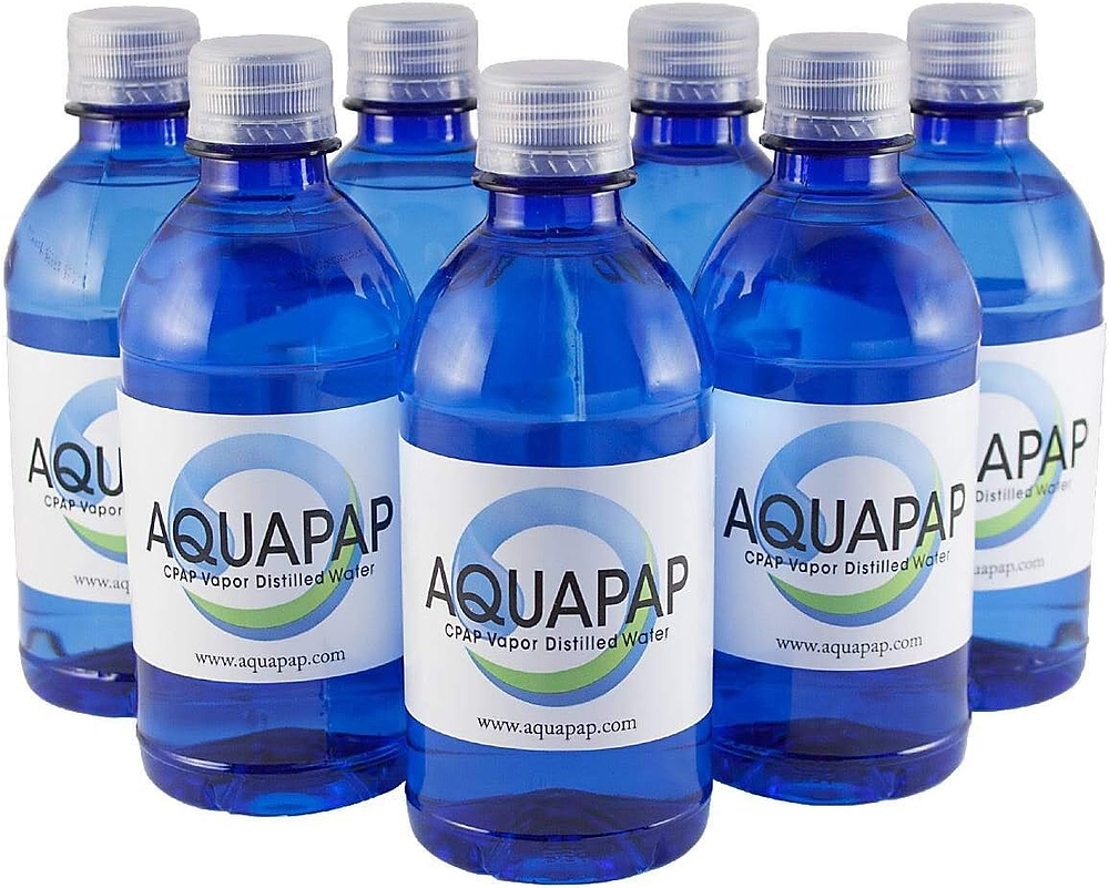 aquapap vapor distilled cpap water