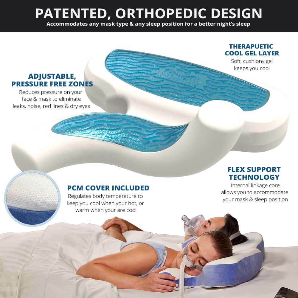 CPAP Cool Flex Pillow Contour