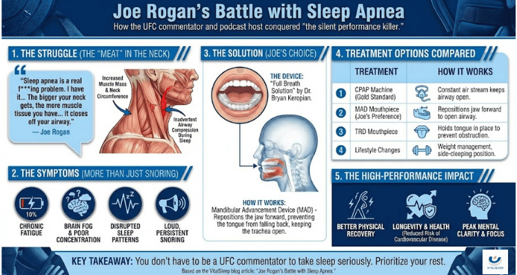 Joe Rogan sleep mouth piece