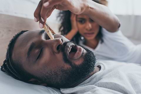 Sleep apnea in men