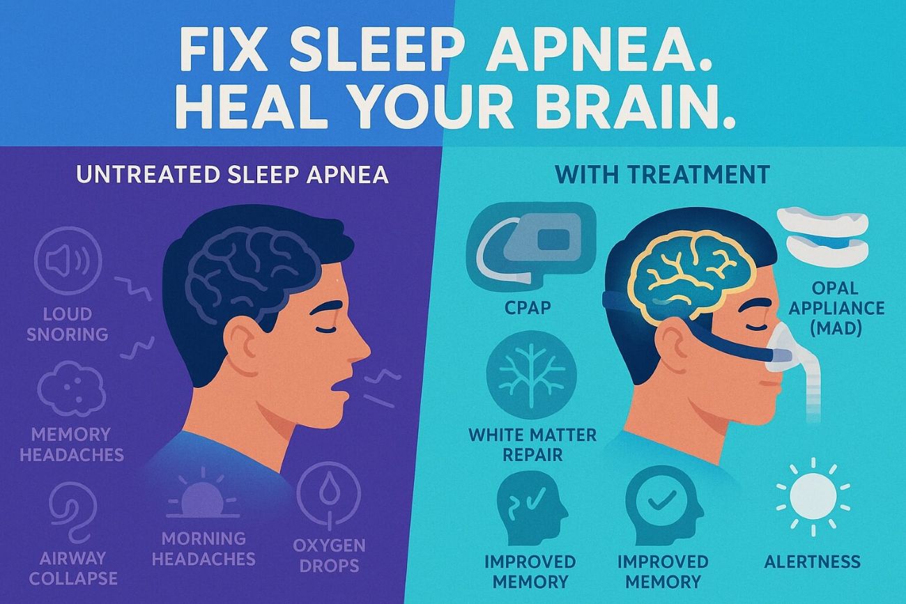 sleep apnea & brain health