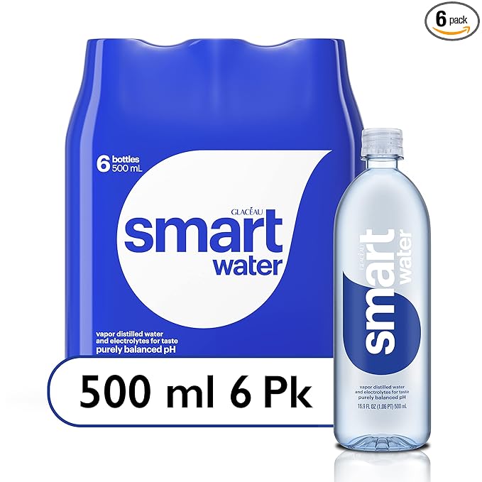 smartwater vapor distilled water