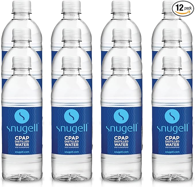 snugell cpap distilled water
