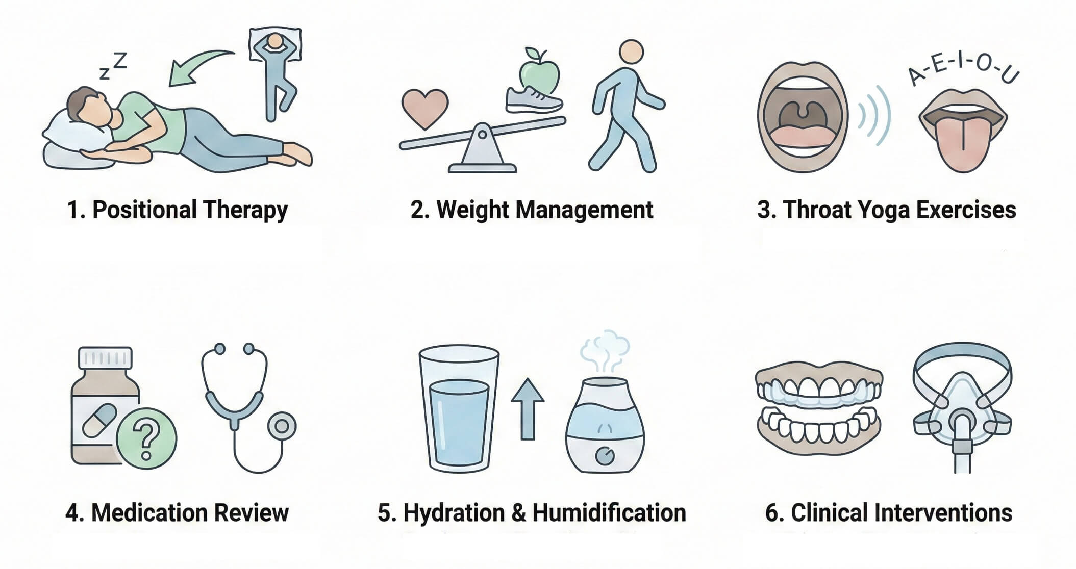 actionable solutions to mitigate age related snoring