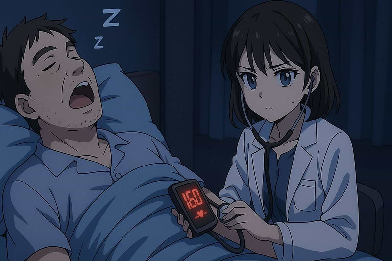 The Link Between Snoring and High Blood Pressure