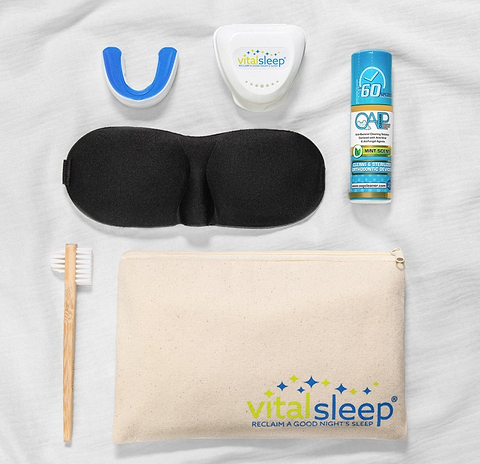 VitalSleep Anti Snoring Device - Exclusive Snoring Bundle Kit With Cleaner