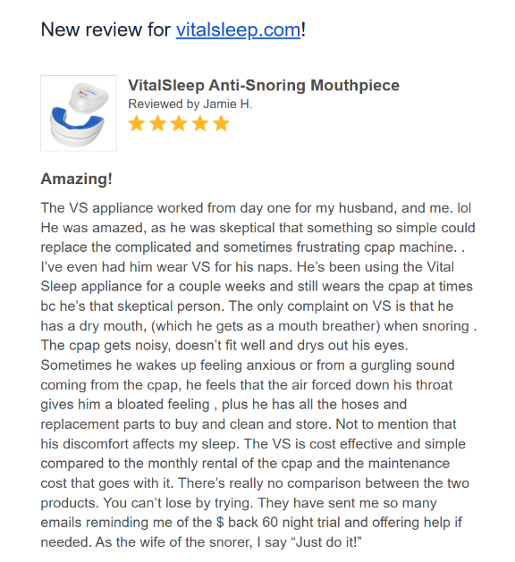 VitalSleep Anti Snoring Mouthpiece