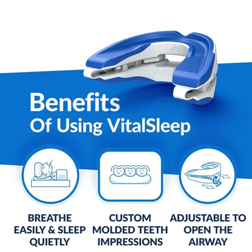 Anti snore device for back sleepers