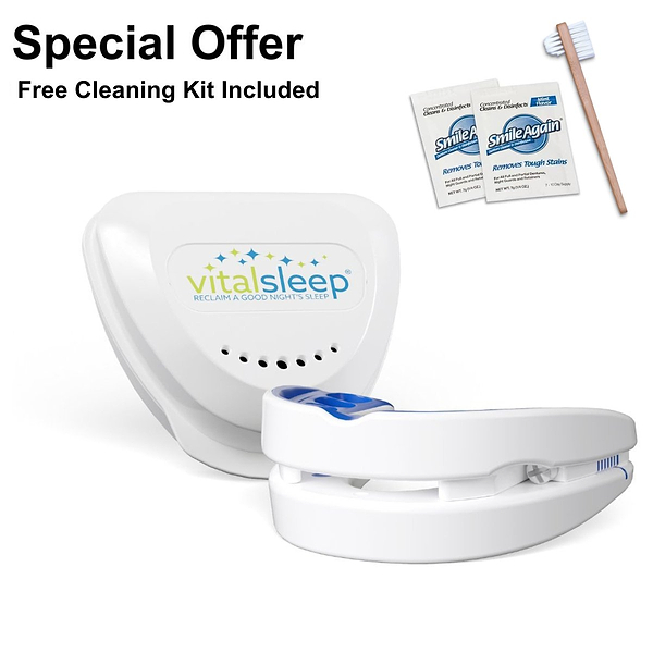 VitalSleep and Cleaning Kit snoring device