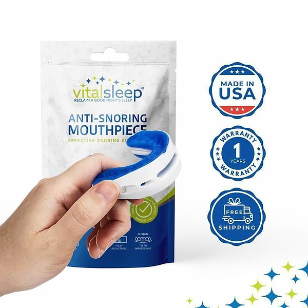 VitalSleep - Wake Up Refreshed - Adjustable Anti-Snoring Mouthpiece