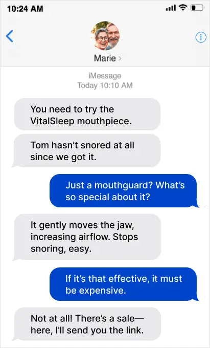Chat message