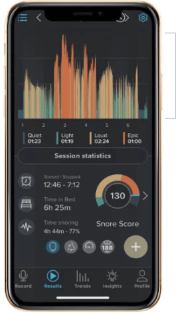 snorelab app without vitalsleep