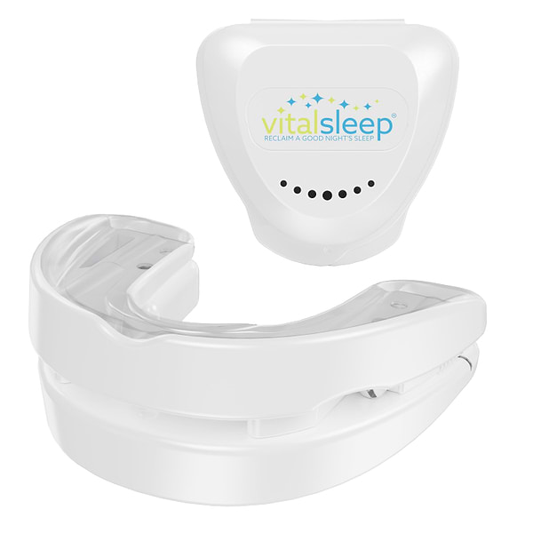 VitalSleep Anti-Snoring Mouthpiece - New Clear Color snoring device