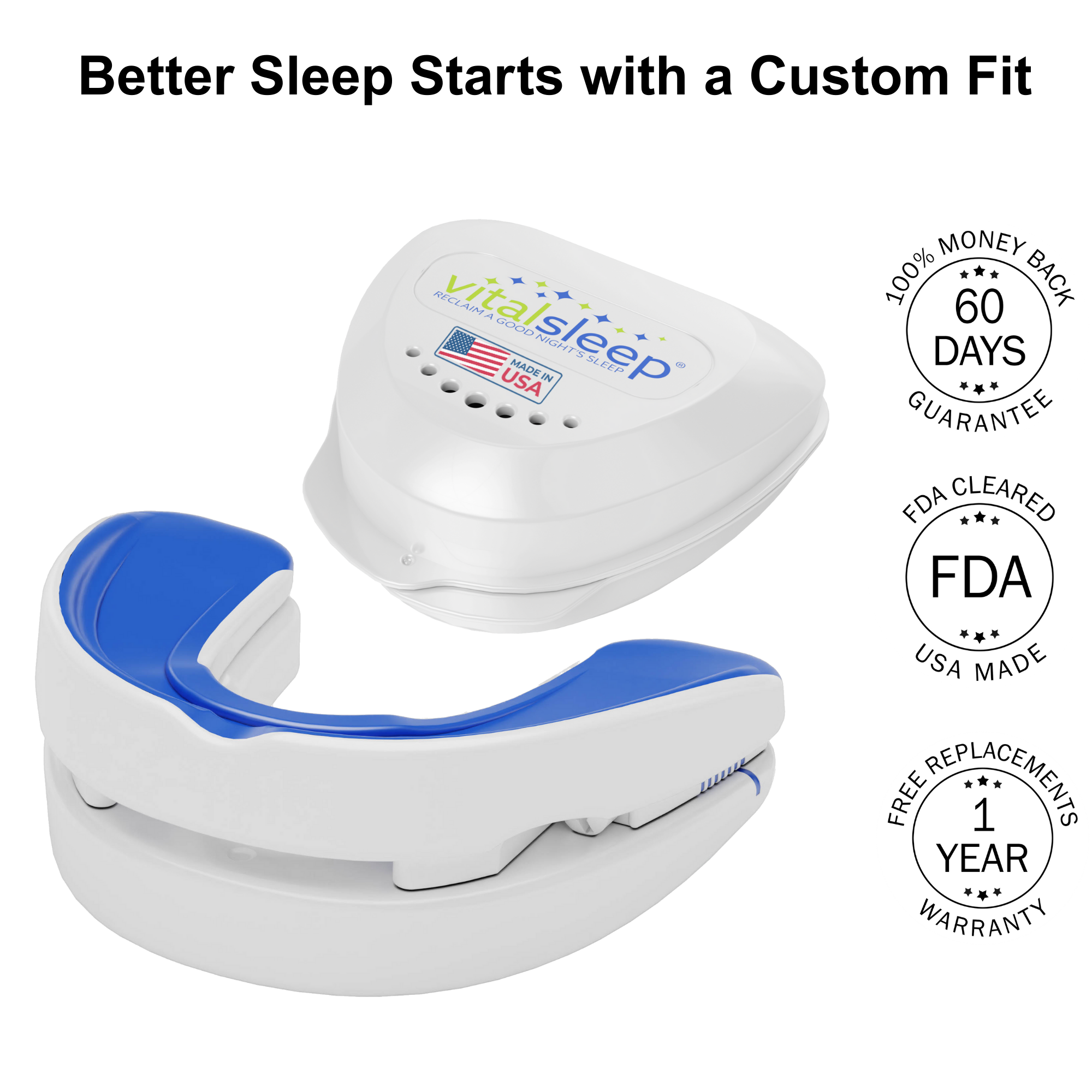 vitalsleep mouthpiece for snoring relief
