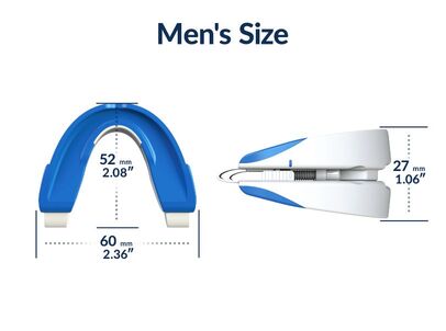 Snoring relief mouthpiece for home sleep