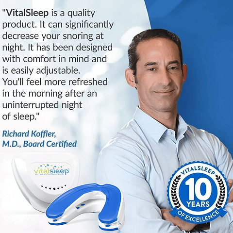 VitalSleep Anti-Snoring Mouthpiece snoring device