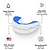 Adjustable snoring mouthpiece, FDA-cleared for 10 years, improves breathing, and molds for personalized fit.