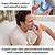 Man wearing VitalSleep mouthpiece for snoring relief