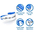 2 VitalSleeps Snoring Mouthguards - FREE OAP Cleaner & 2 Sleep Masks