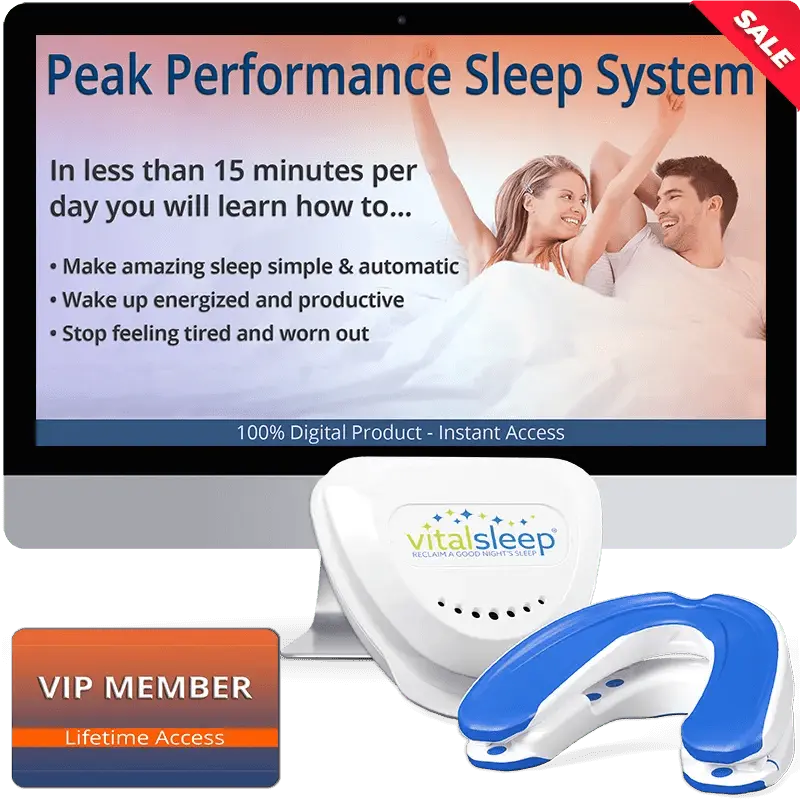 Peak Performance Sleep System and VitalSleep Mouthpiece snoring device