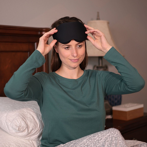 Contoured Eye Mask For Sleeping
