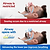 2 VitalSleep Snore Guards with Cleaner and Brush snoring device