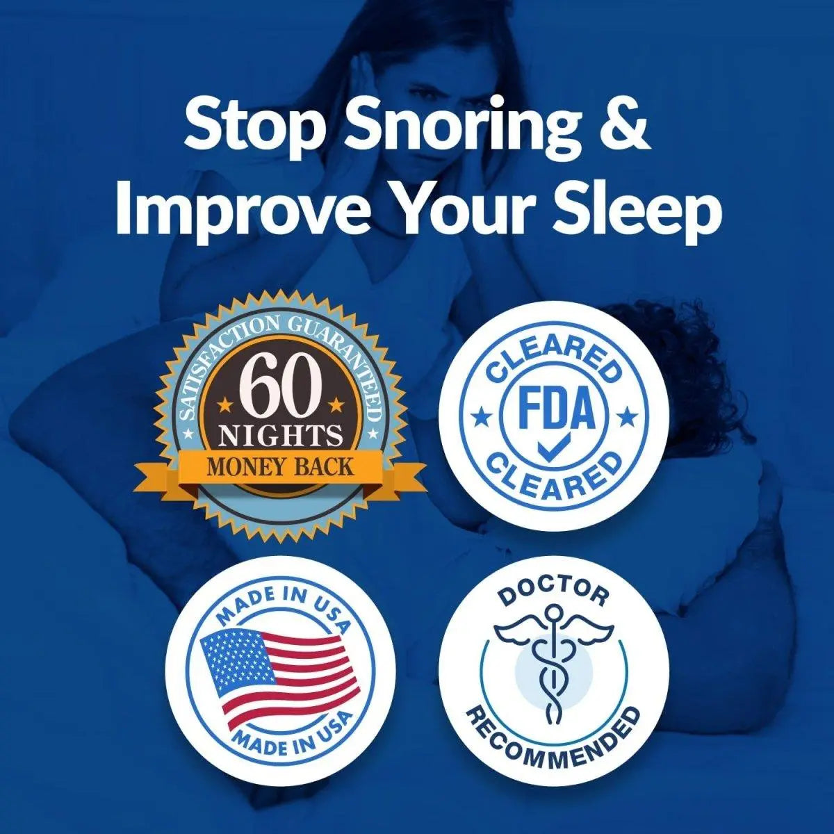 VitalSleep תפסיק לנחור שופר snoring device