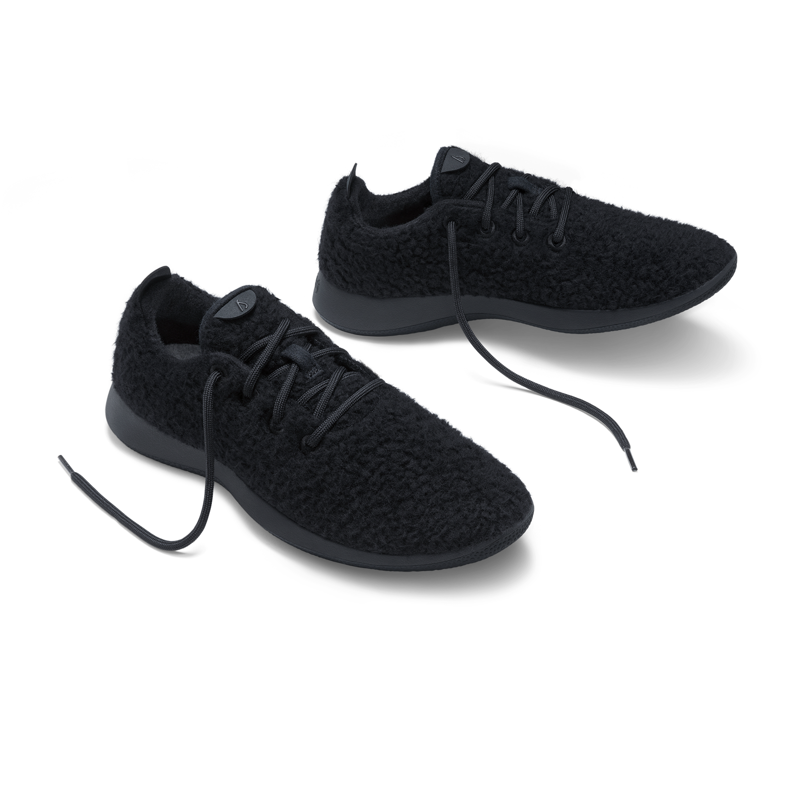 남성 울 러너 플러프 - 내추럴 블랙 (블랙)