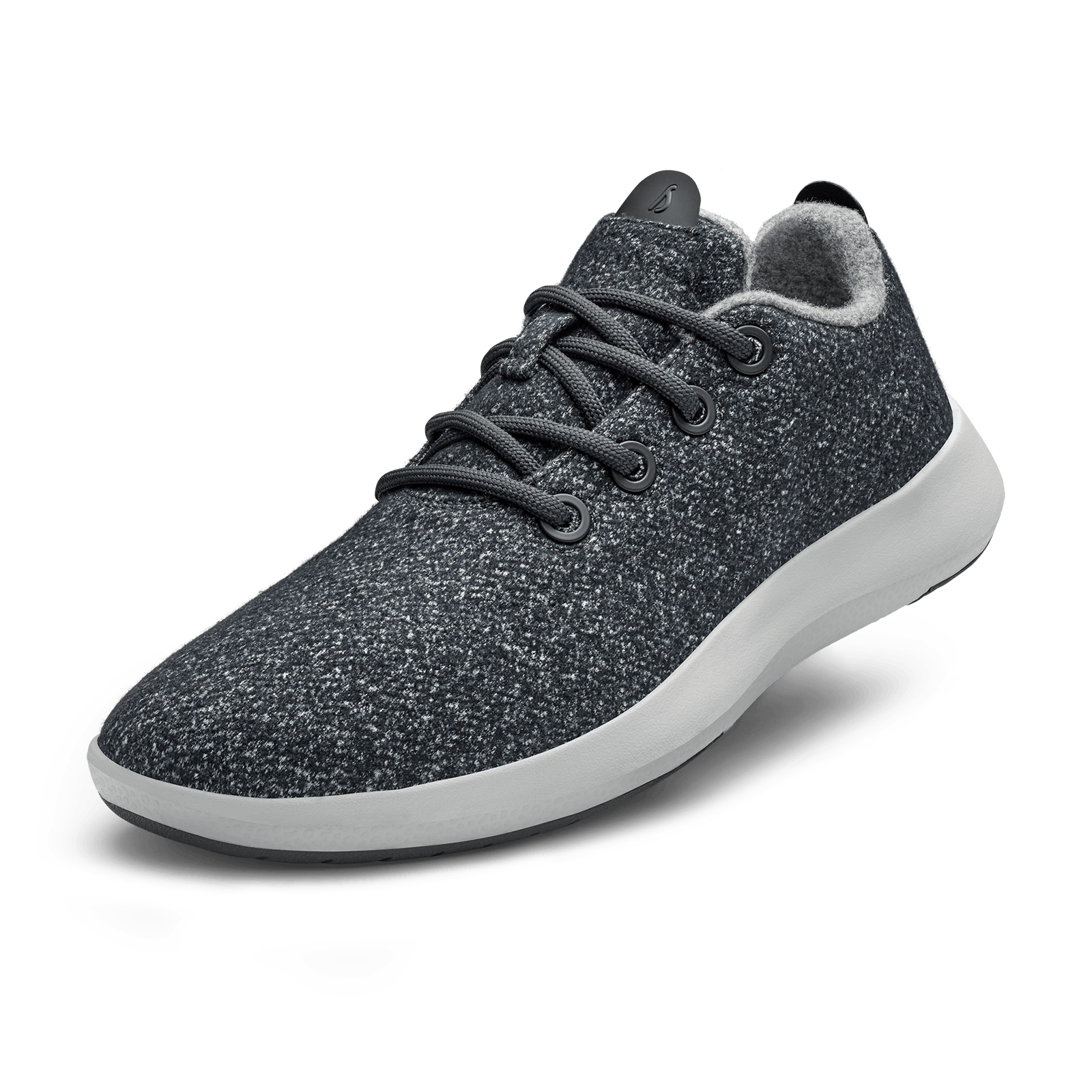 Men's Wool Runner Mizzles - Dark Grey (Light Grey)