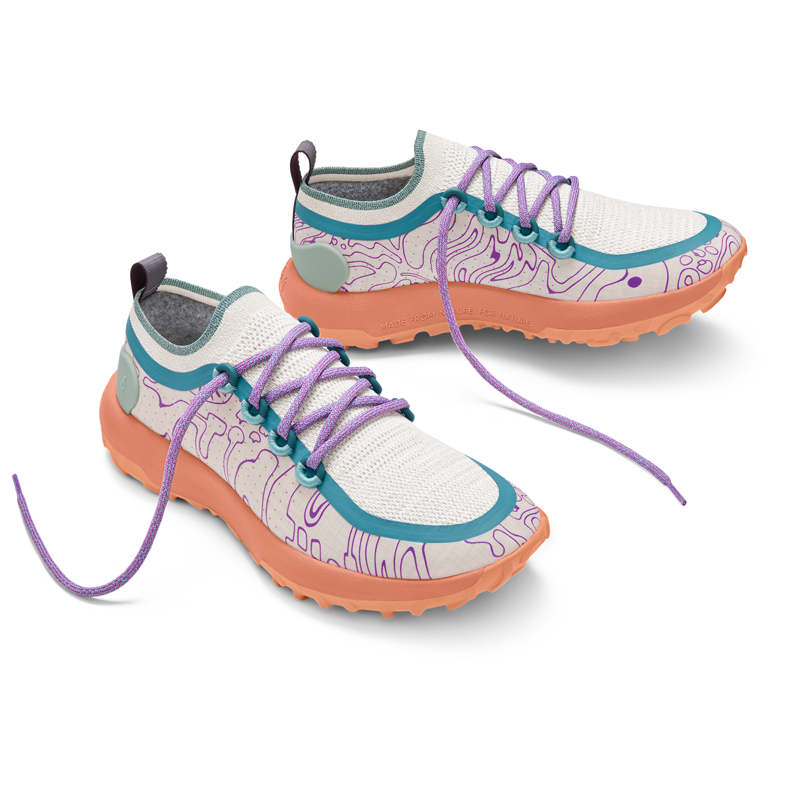 Men's Trail Runners SWT - Forager White (Humid Rust Sole)