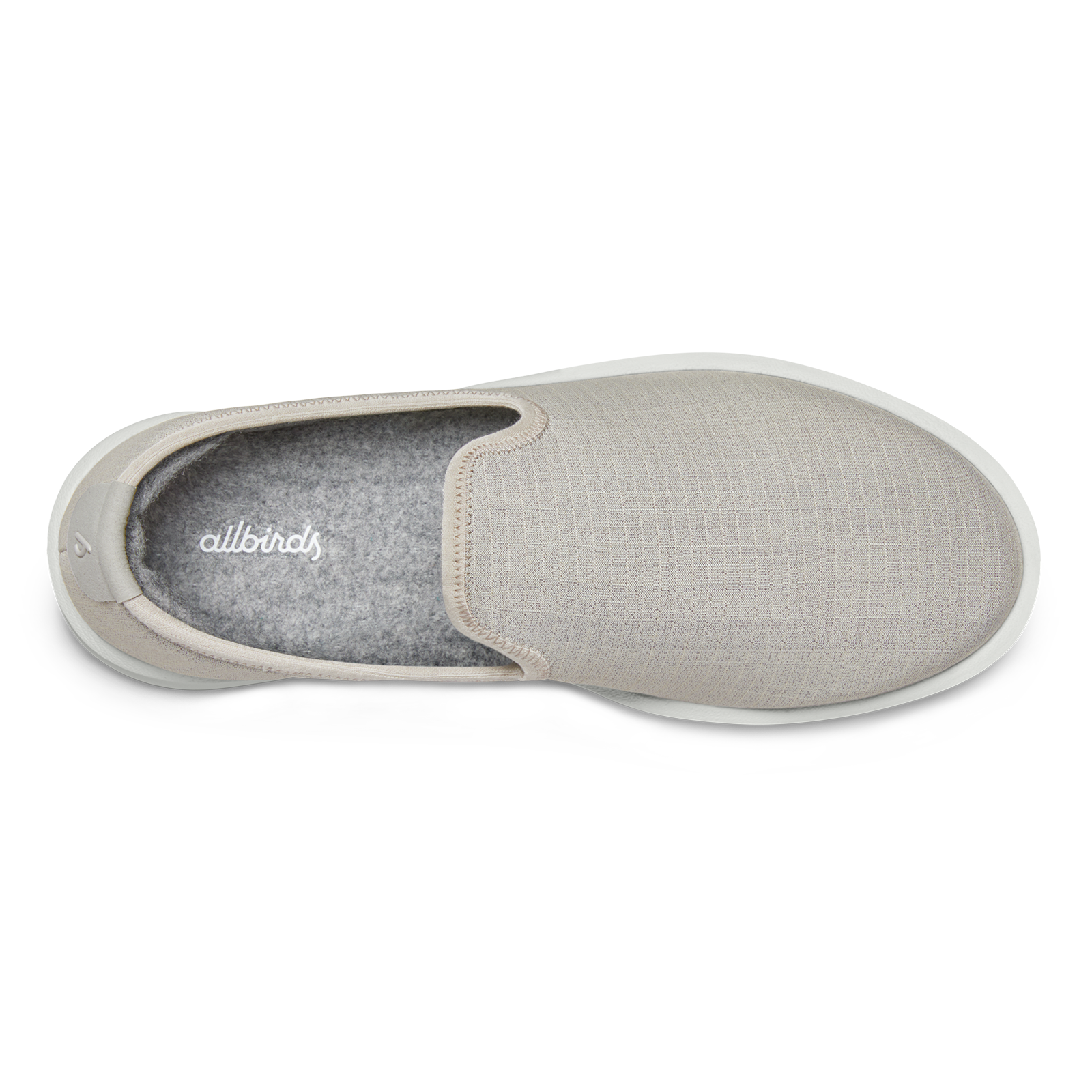 Men's Wool Lounger Woven - Pewter Grey (Blizzard Sole)
