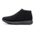 AB0096M SHOE LEFT GLOBAL MENS WOOL RUNNER-UP DOUBLE FLUFF NATURAL BLACK-min