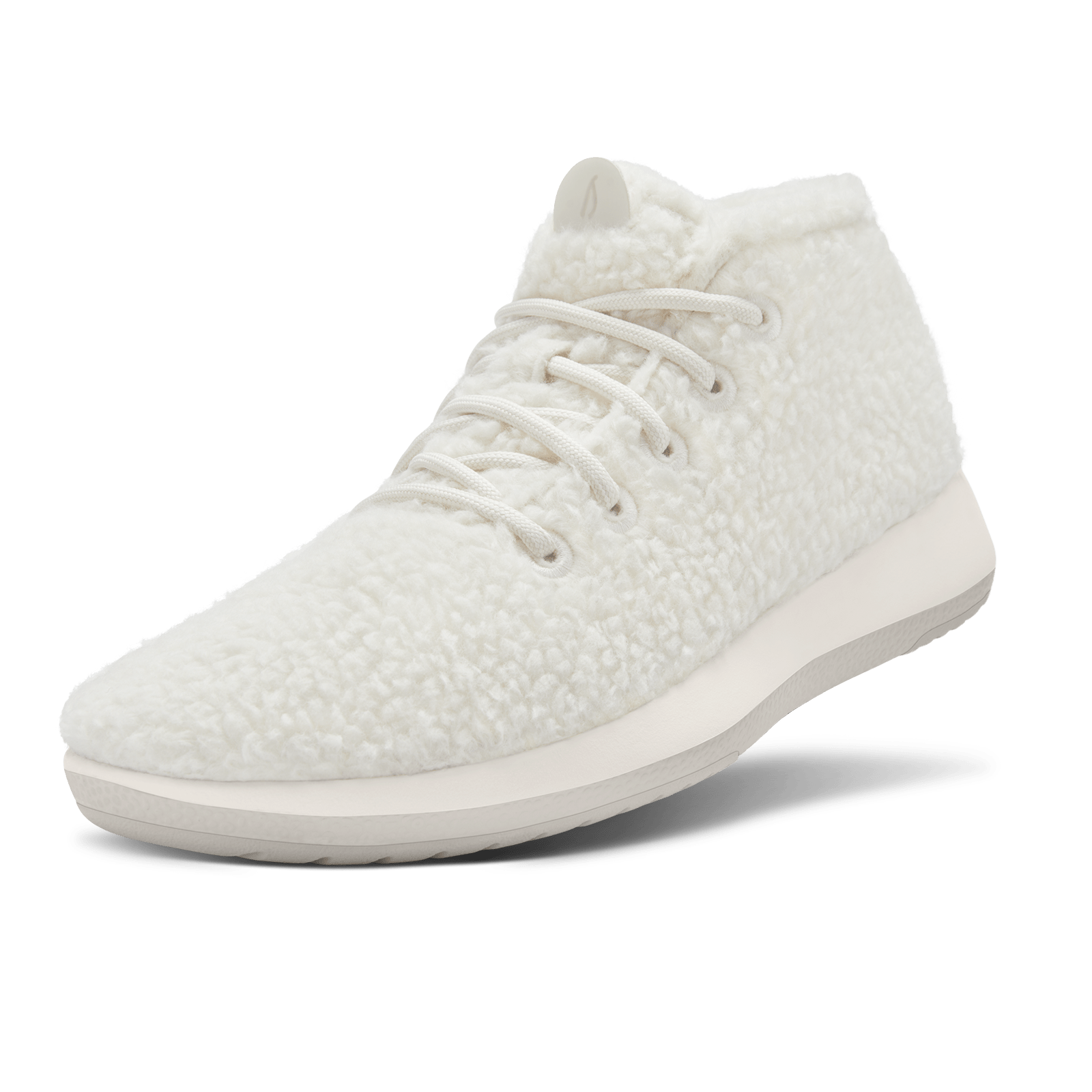 Women's Wool Runner-up Fluffs - Natural White (Natural White Sole)