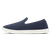 AB009HM SHOE LEFT GLOBAL MENS WOOL LOUNGER HAZY INDIGO BLIZZARD