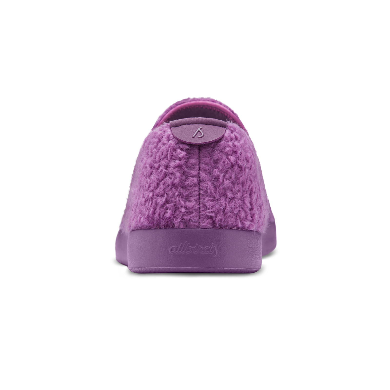 Women's Wool Lounger Fluffs - Lux Purple (Lux Purple Sole)