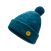 AF000T0 BASICS FRONT GLOBAL POM BEANIE REGEN THRIVE TEAL MARL