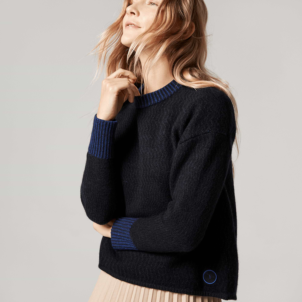 Women's top wool jumper