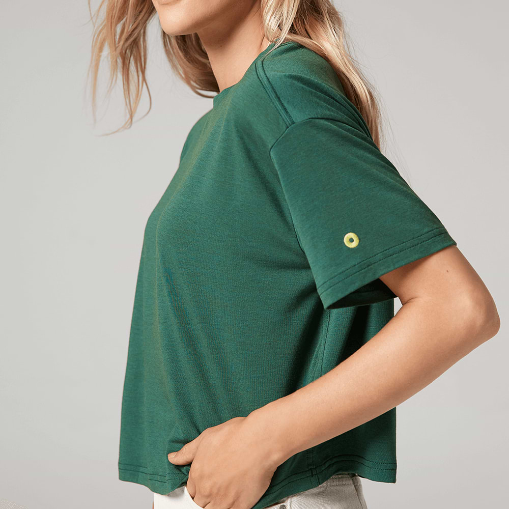 Women's Sea Tee - Relaxed Fit - Forest