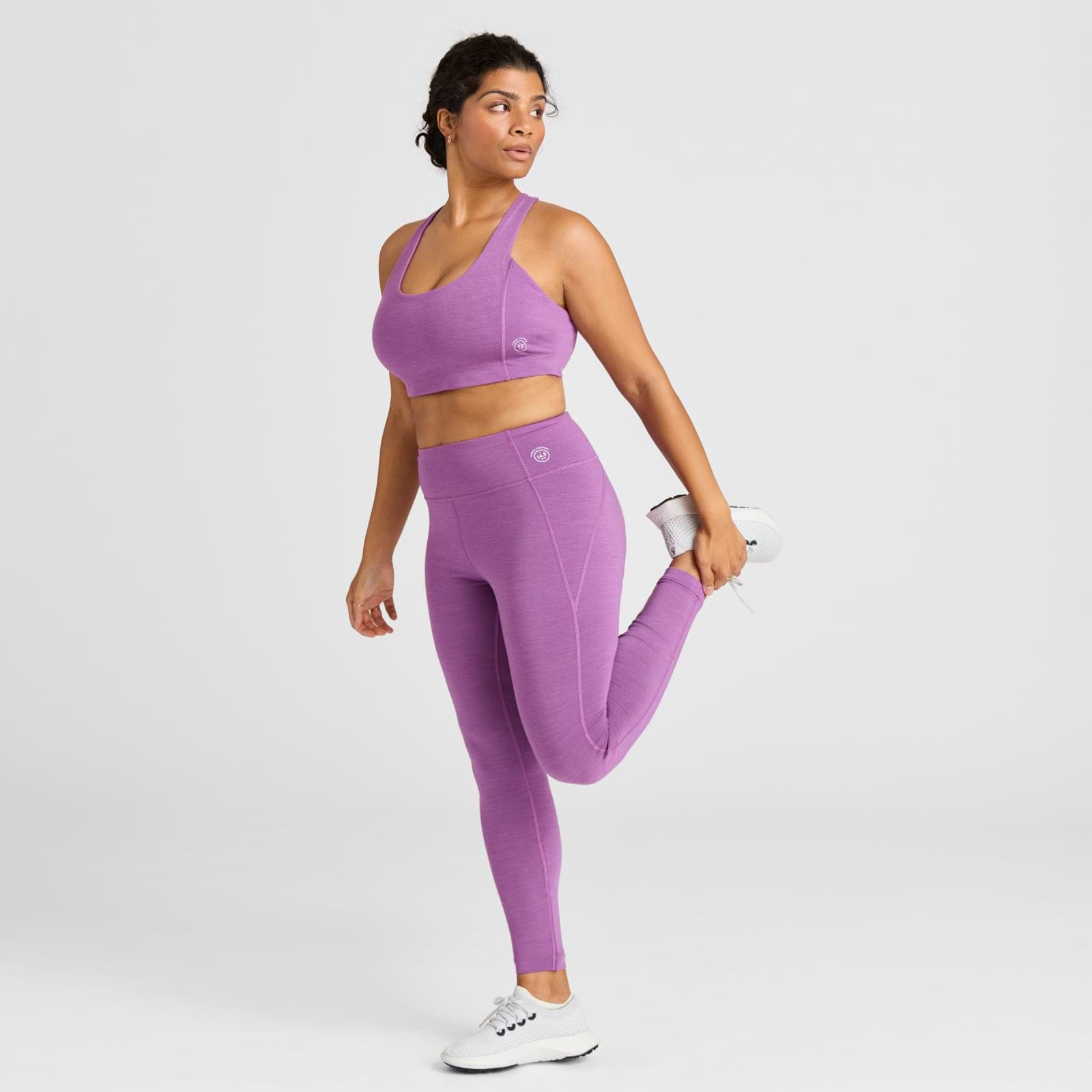 Women's Natural Legging - Lux Purple