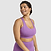 Perform Aparrel Womens Sports Bra Purple 05