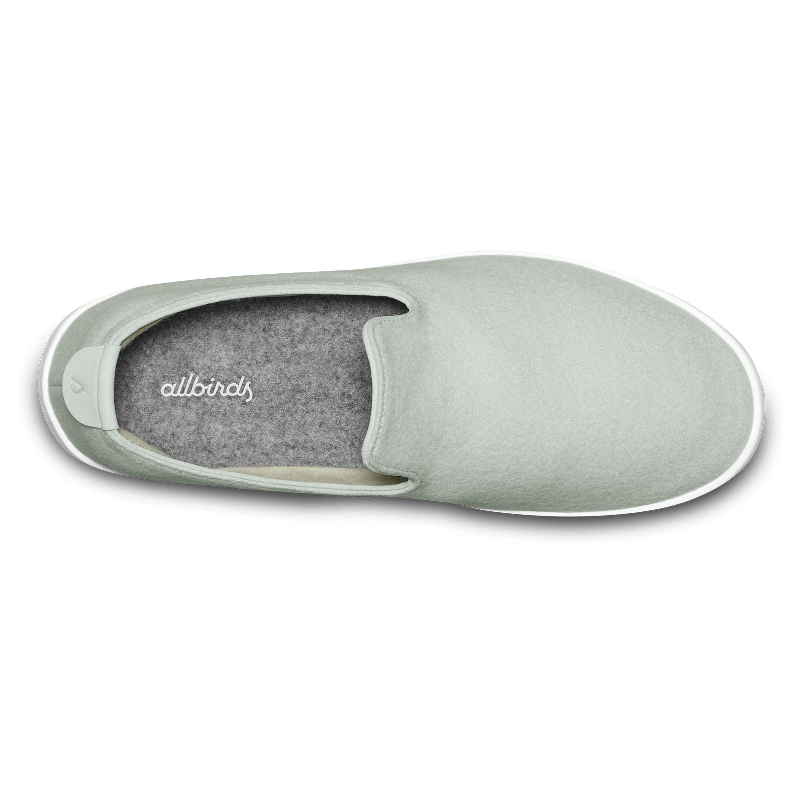Men's Wool Loungers - Lichen (White Sole)