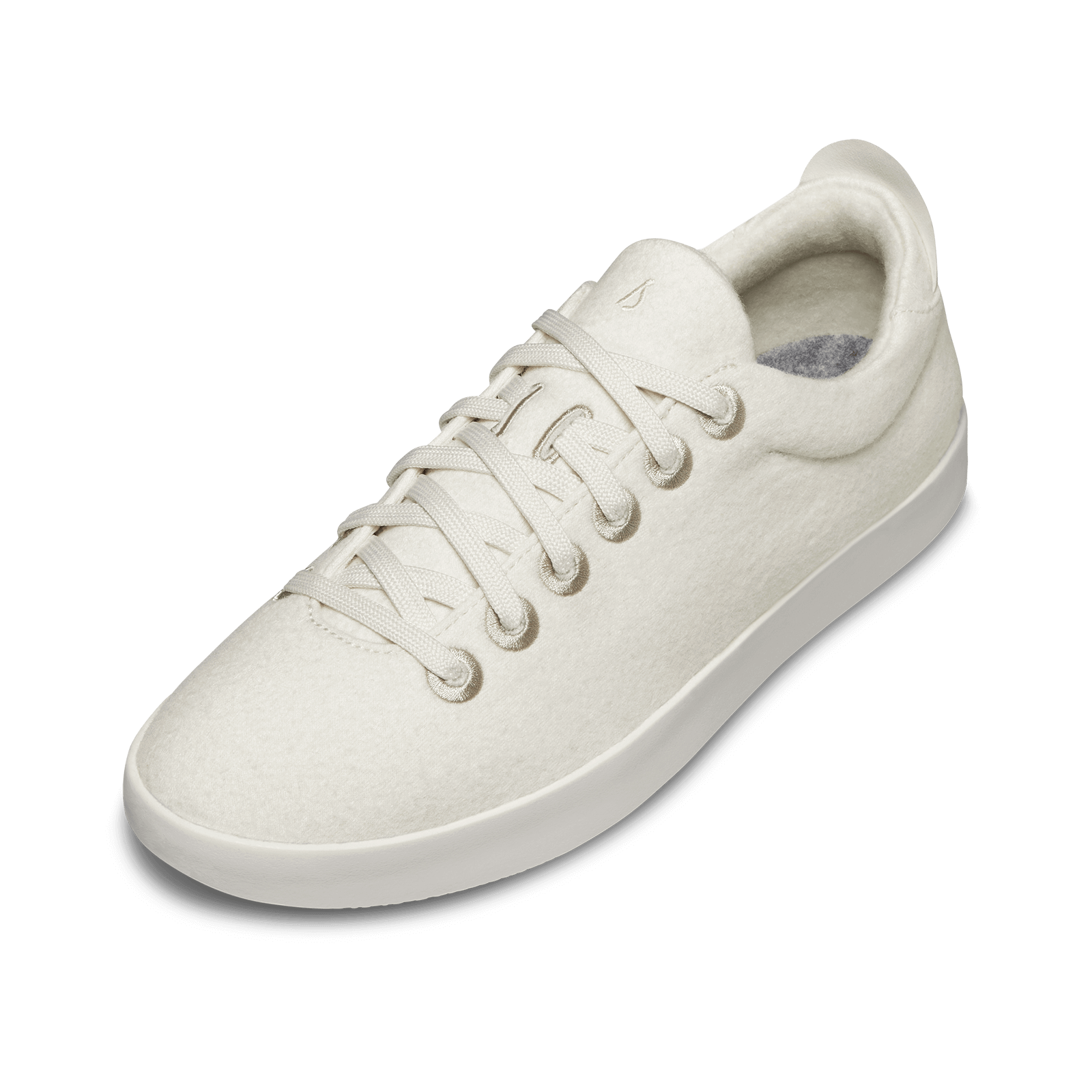 Women's Wool Pipers - Natural White (White Sole)