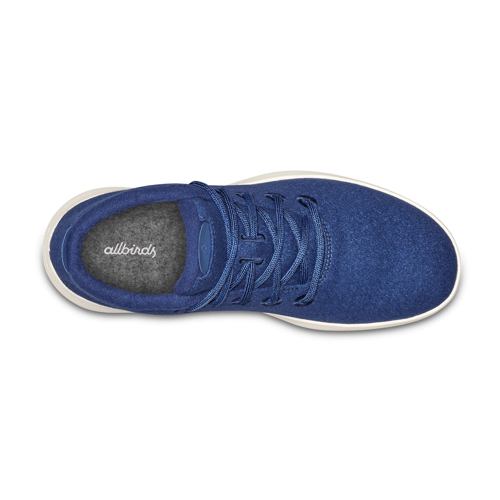 Men's Wool Runner-up Mizzles - Blueberry (Cream Sole)