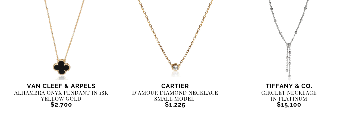 Valentine's day necklaces