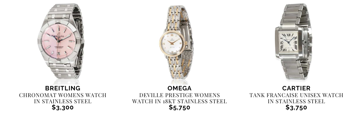 Shop designer watches